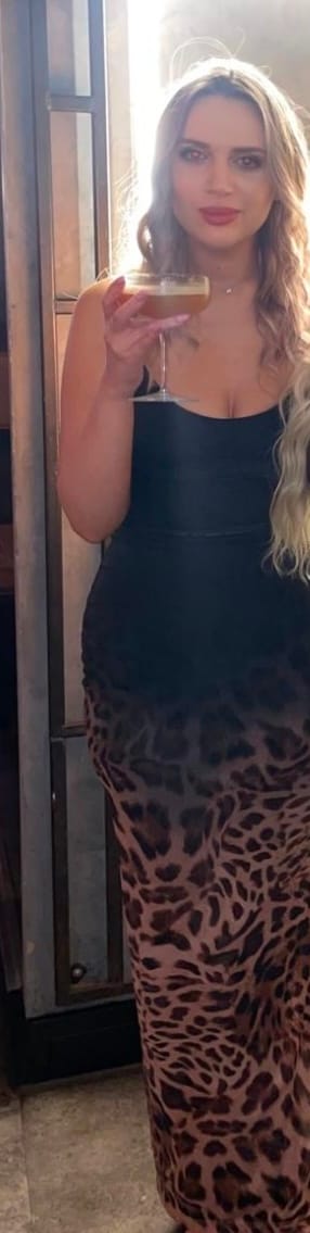 Customer photo review of BLAIR SCULPTING MIDI DRESS