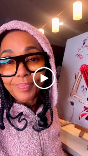 Customer video review of Custom Paint by Numbers Kit for Personalized Artwork