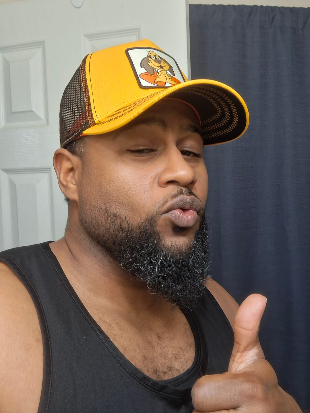 Customer photo review of OVERLORD X Hanna-Barbera: Hong Kong Phooey Trucker Cap