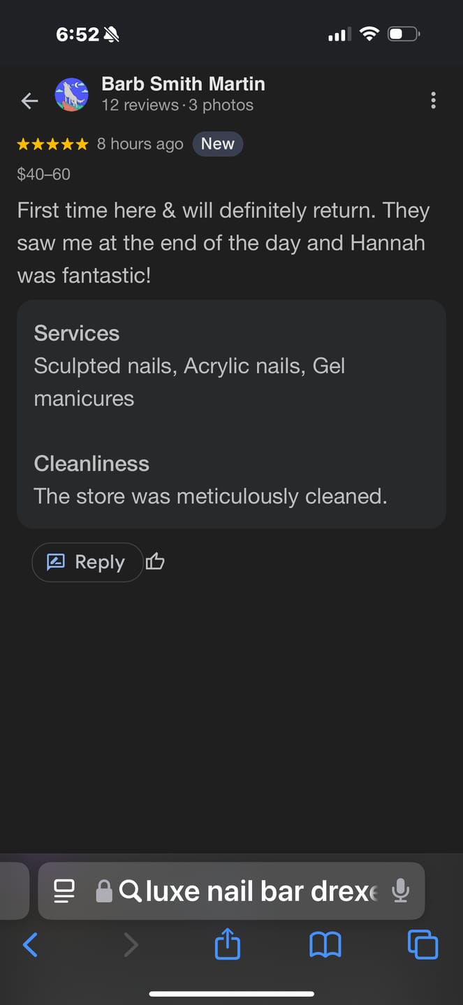 Customer photo review of NFC Google Review Stand