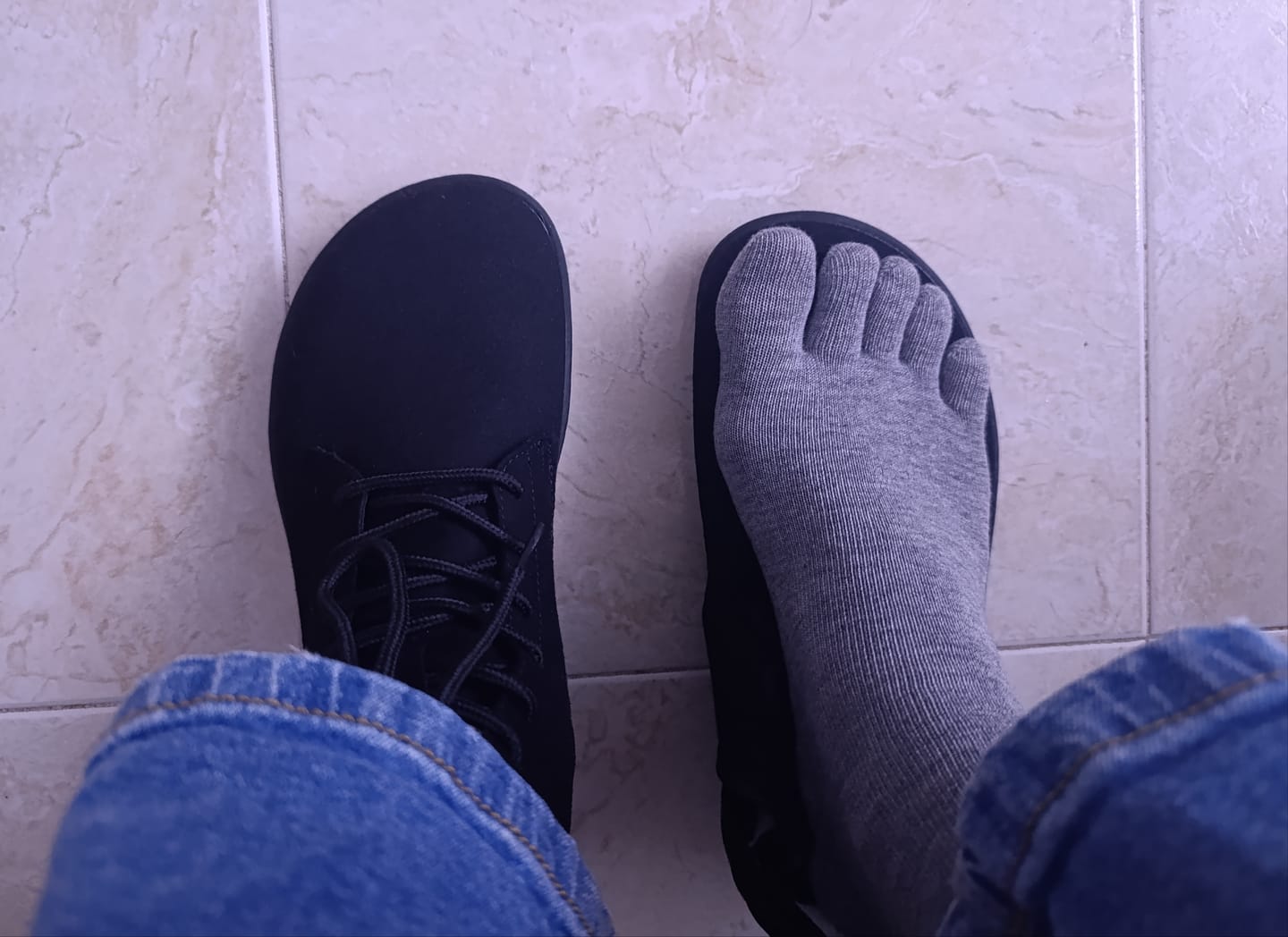 Customer photo review of Ambition II - Zapatos Barefoot de Invierno