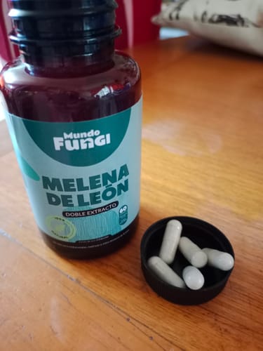 Customer photo review of Extracto Melena de León Cápsulas - Ultra Concentrado