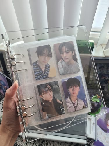 Customer photo review of CLEAR ACRYLIC BINDER - A5 CUSTOM