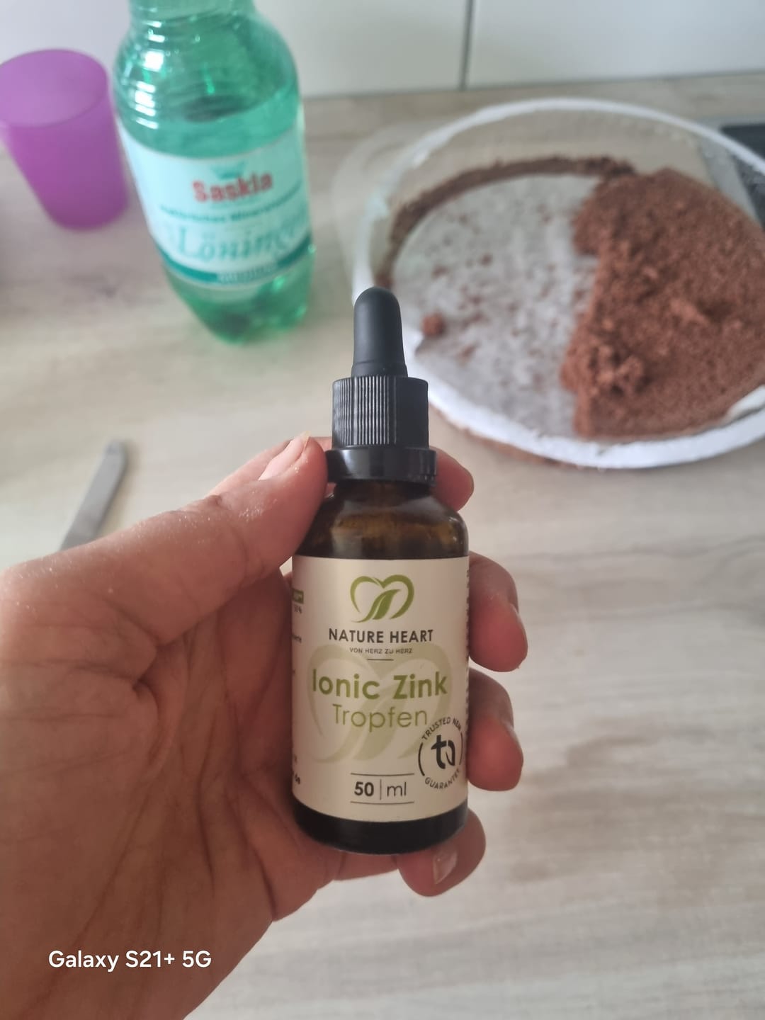 Customer photo review of Ionic Zink Tropfen
