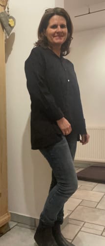 Customer photo review of LEA.K Loose Fit Bluse