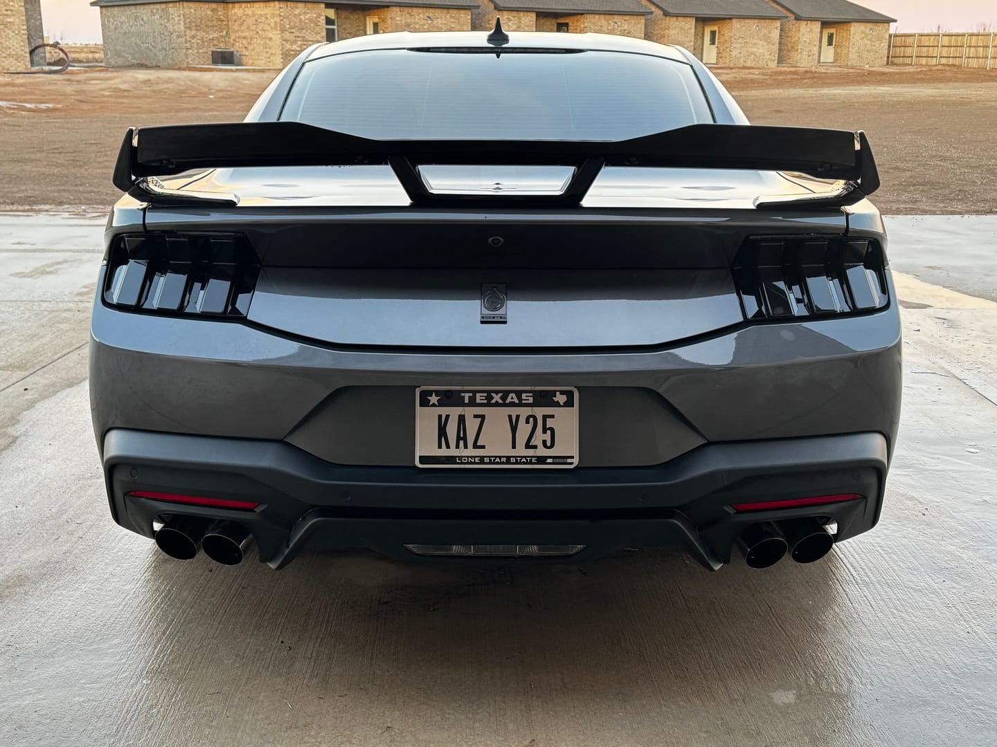 Customer photo review of 2024 + Ford Mustang S650 Euro Style Taillights Amber Turn Signal Sequential