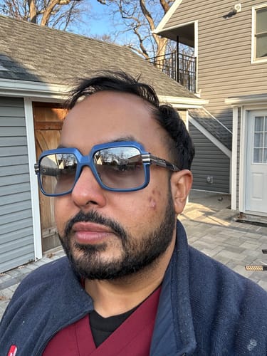 Customer photo review of Cazal - 607/3 ALU (Steel Blue | Gunmetal)