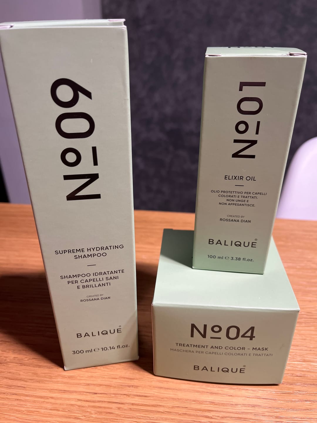 Customer photo review of N°09 - SUPREME  HYDRATING SHAMPOO