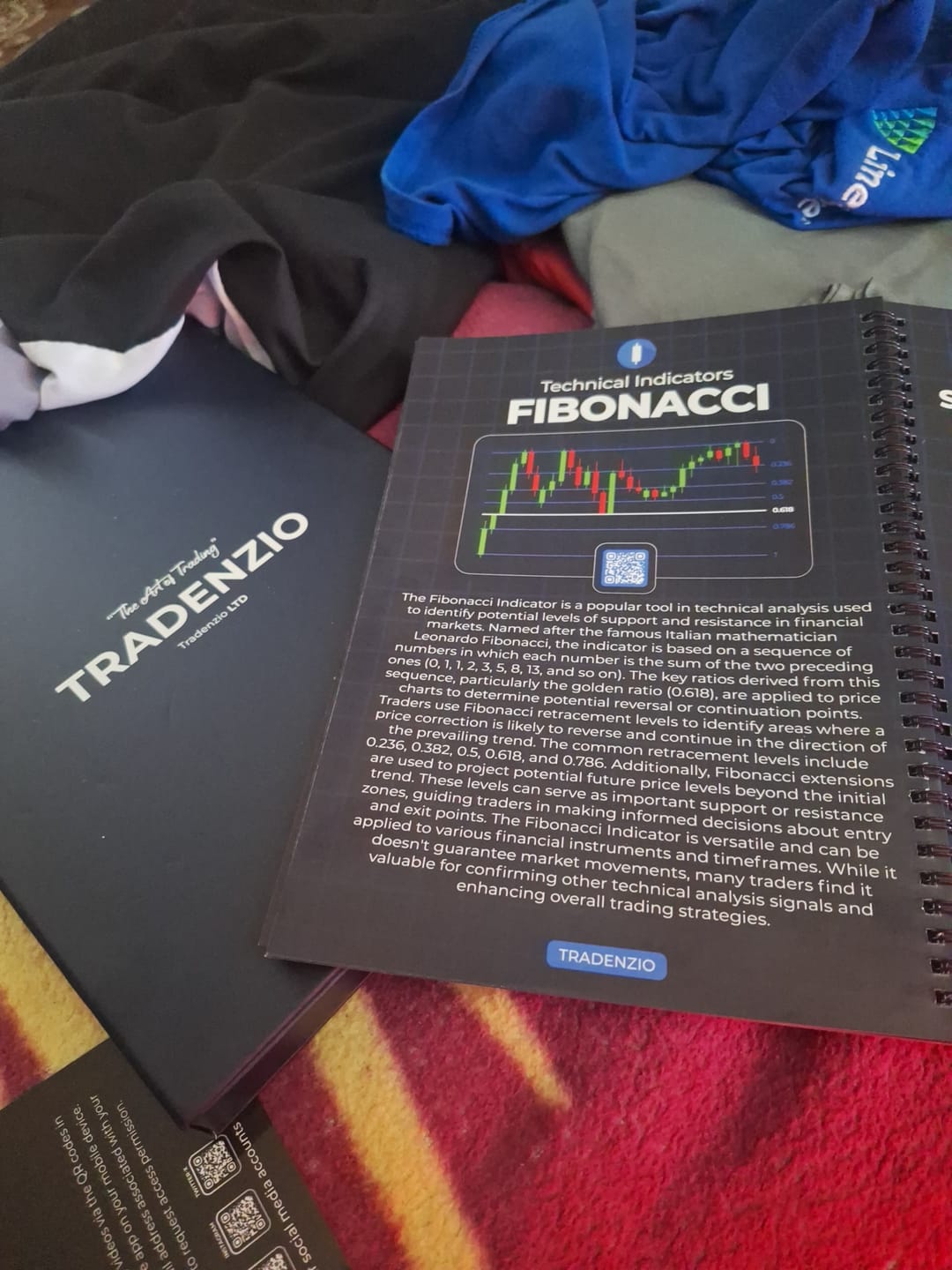 Customer photo review of The Art of Trading Physical Book