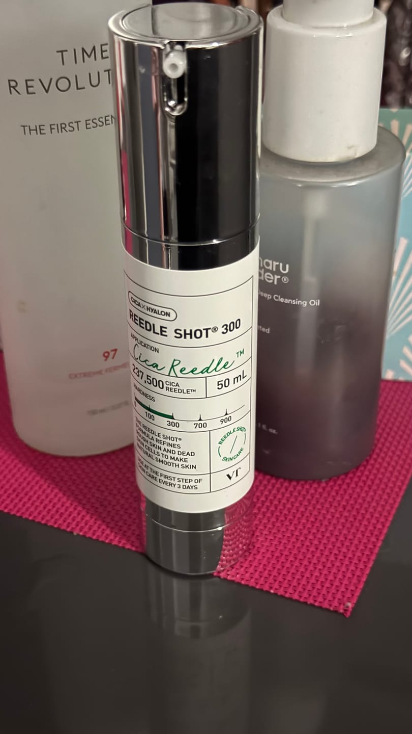 Customer photo review of VT Cosmetics - Sérum Réparateur VT Reedle shot - 50ml (3 formules)