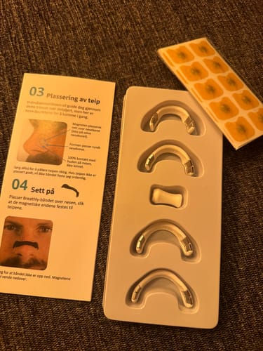 Customer photo review of Breathly Startpakke