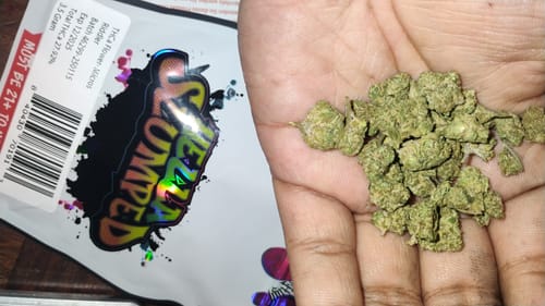 Customer photo review of FREE SAMPLE (with code) THCa Flower