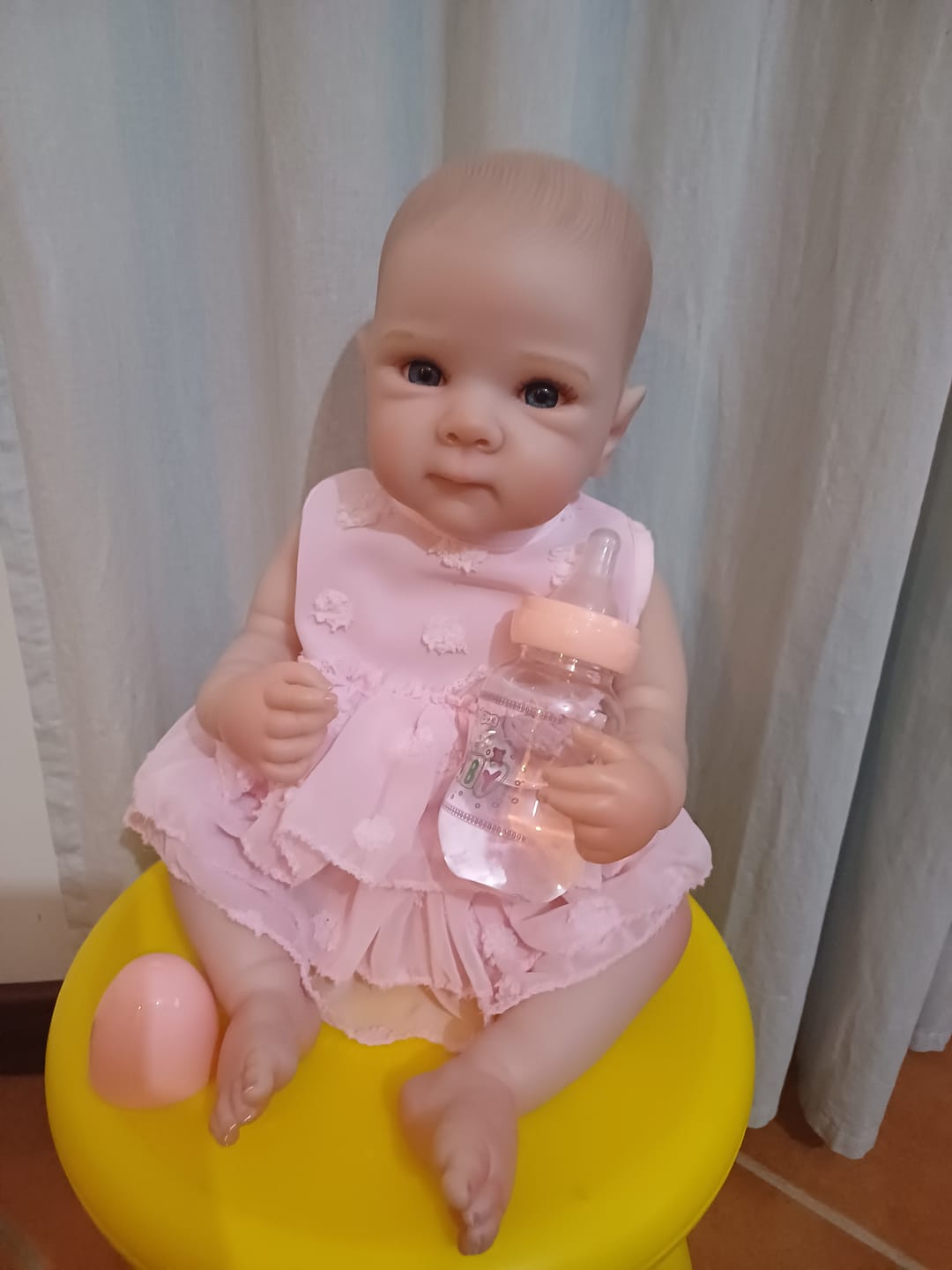 Customer photo review of Bambola reborn full silicone vinile altamente realistica - BETTIE
