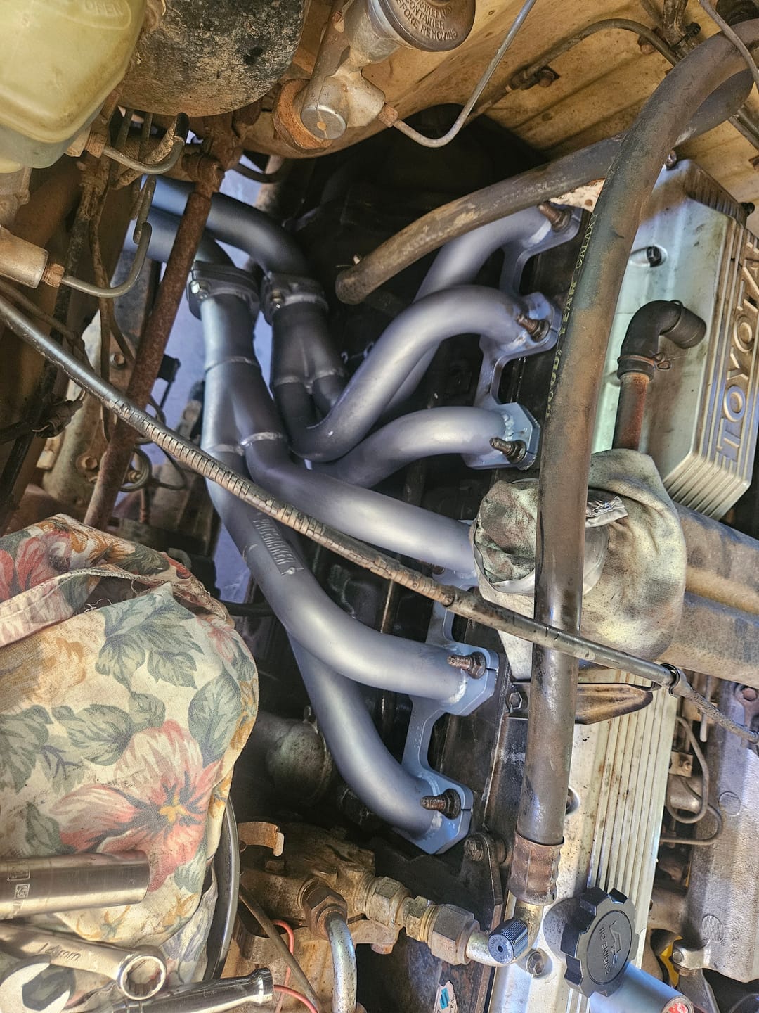 Customer photo review of Toyota Landcruiser 6 Cylinder Exhaust System