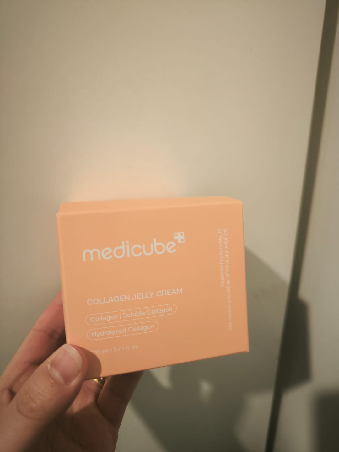 Customer photo review of Medicube - Crème gelée au collagène - 50/110ml