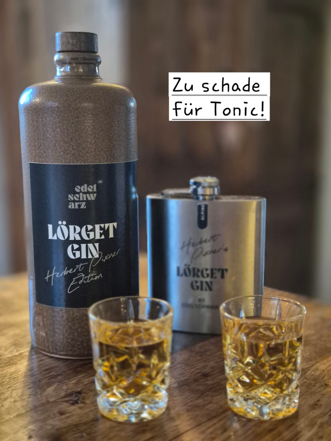 Customer photo review of "Lörget Dry Gin" - Herbert Pixner Edition