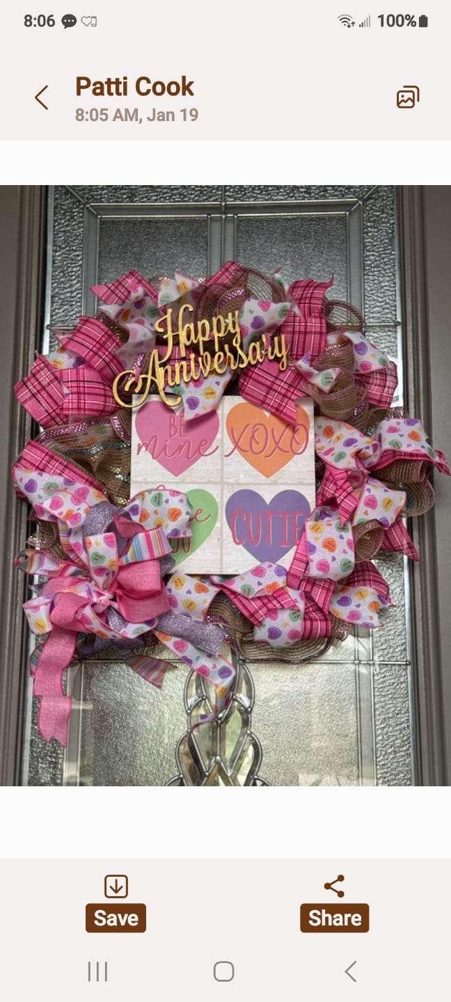 Customer photo review of Pancake Wreath Frame Patent Pending Bundle