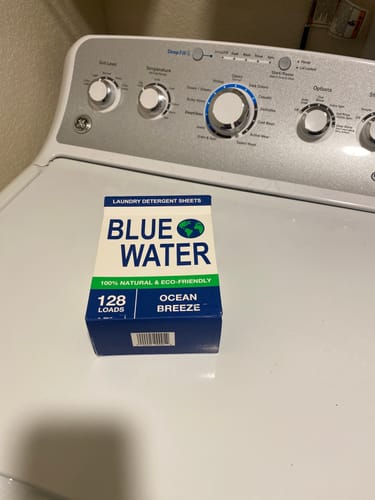 Customer photo review of Our Detergent Sheets