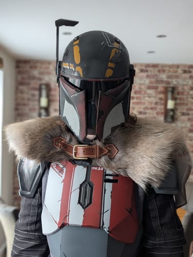 Customer photo review of Reindeer Hide Mantle