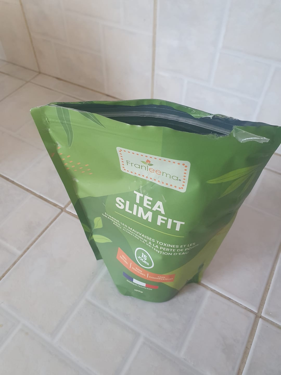 Customer photo review of Tisane pour perdre du poids - Tea Slim Fit™