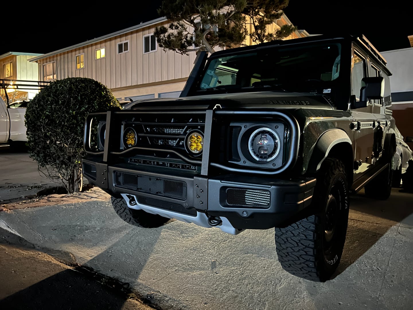 Customer photo review of Ineos Grenadier Bull Bar