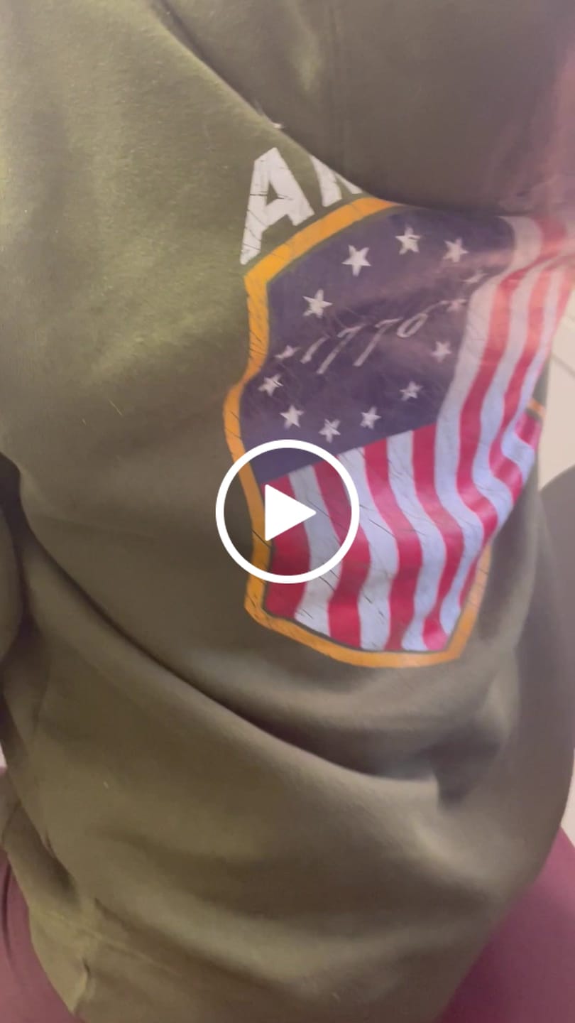 Customer video review of American 1776 Hoodie