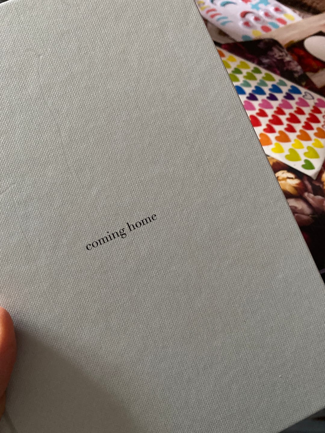 Customer photo review of "coming home" Journal
