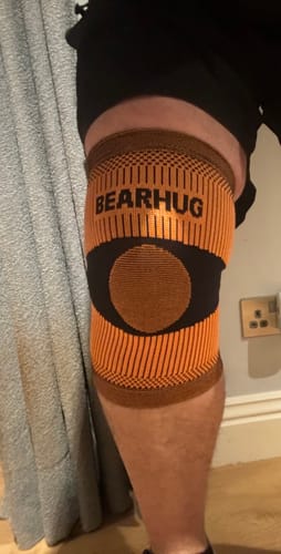 Adam D. review of Pair of Knee Compression Support Sleeves For Arthritic Pain Relief & Recovery image 1 out of 1