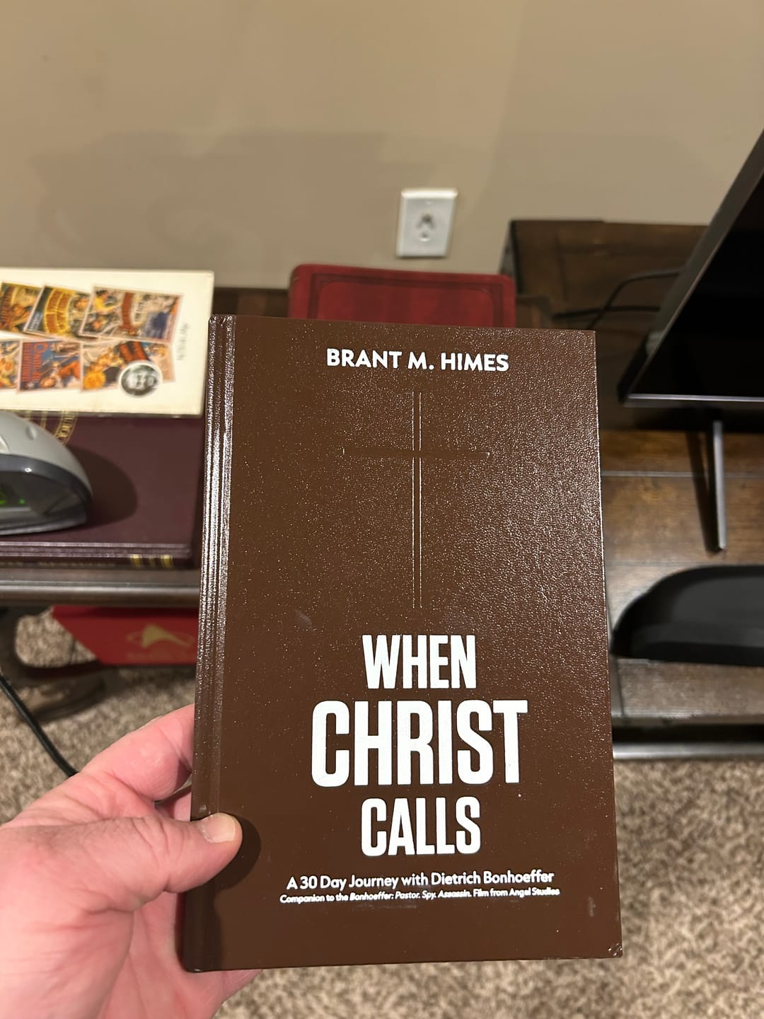 Customer photo review of When Christ Calls: A 30-Day Journey with Dietrich Bonhoeffer