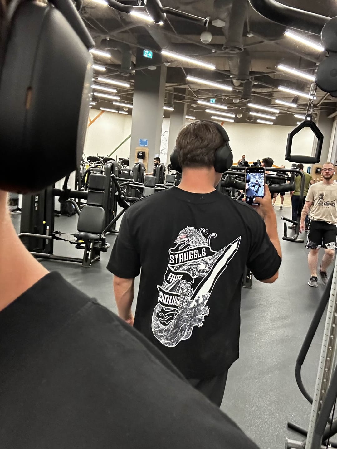 Customer photo review of Struggle and Endure Pump Cover