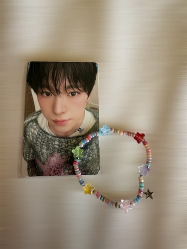 Customer photo review of NCT WISH - [STEADY] BEADS BRACELET SET