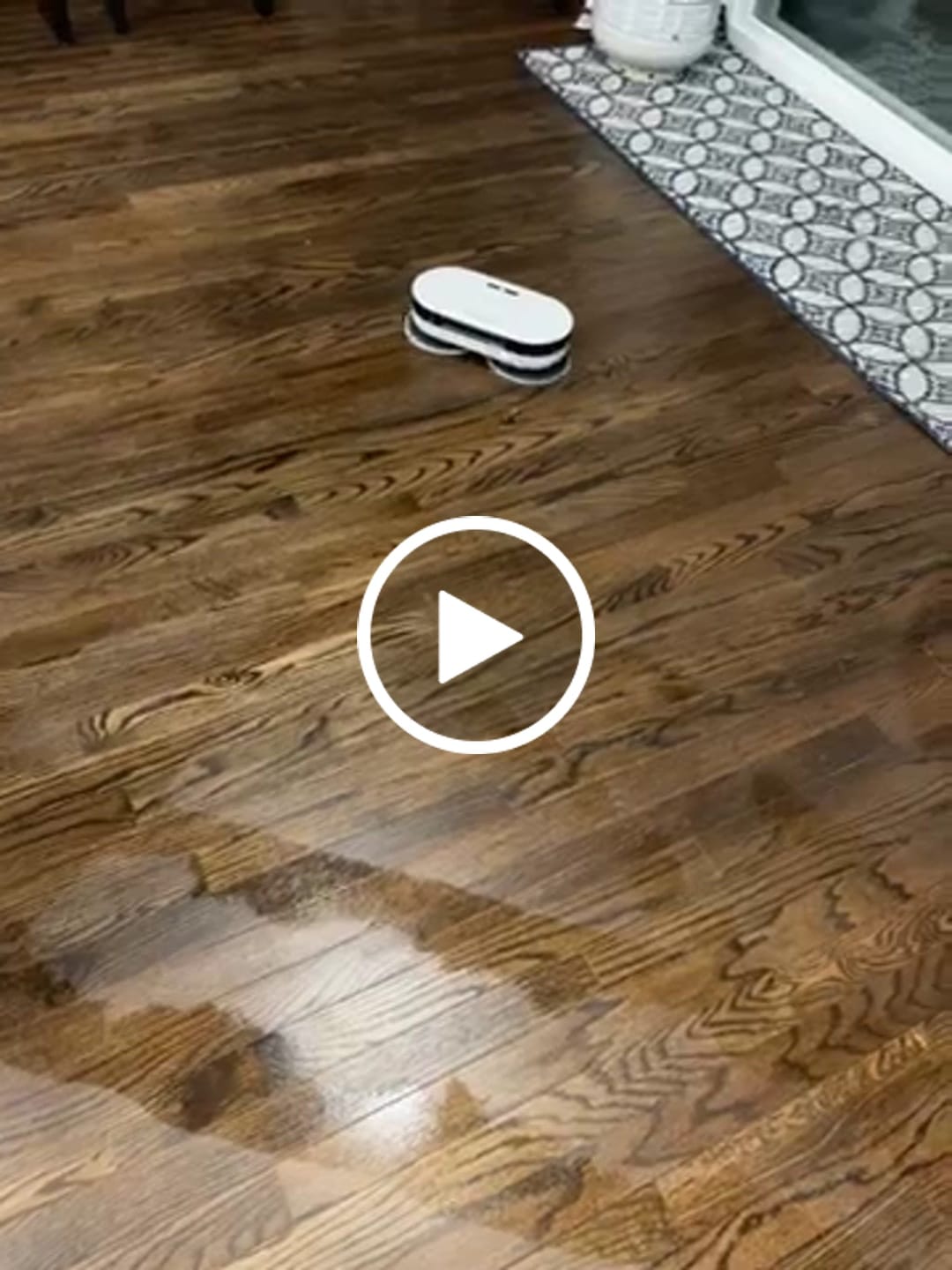 Customer video review of EVERYBOT Edge 2 Robot Mop - Whisper Quiet Smart Mopping Robot Cleaner