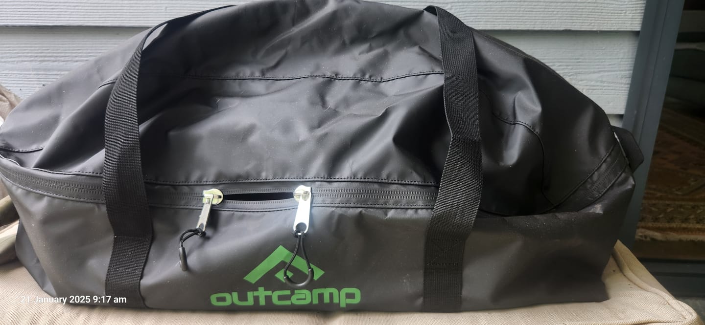 Customer photo review of Ziggy Single Burner & Nomad BBQ Bag