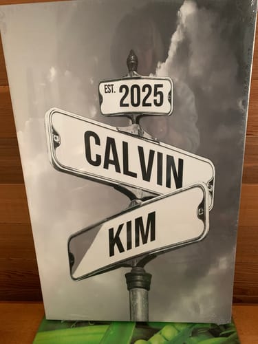 Customer photo review of COUPLES DATE OF LOVE by Cstm Canvas