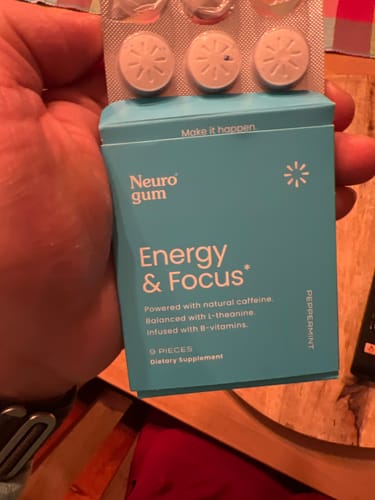 Customer photo review of Energy & Focus