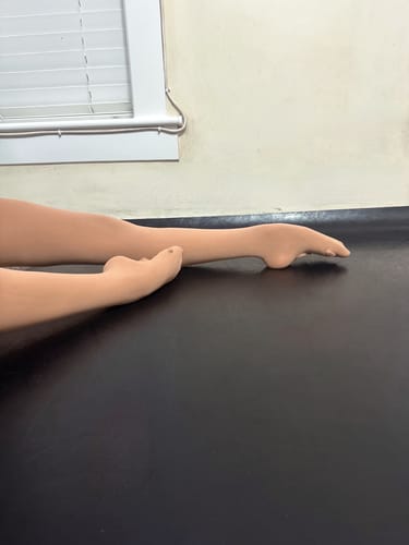 Customer photo review of Girls Ballet Tights - Convertible