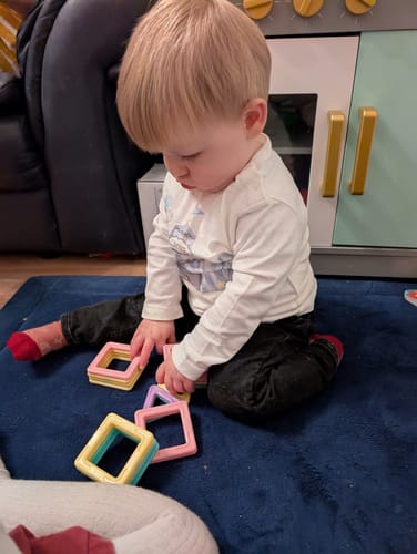 Customer photo review of The Mellow Mat® (Soft Touch Tatami Rug)