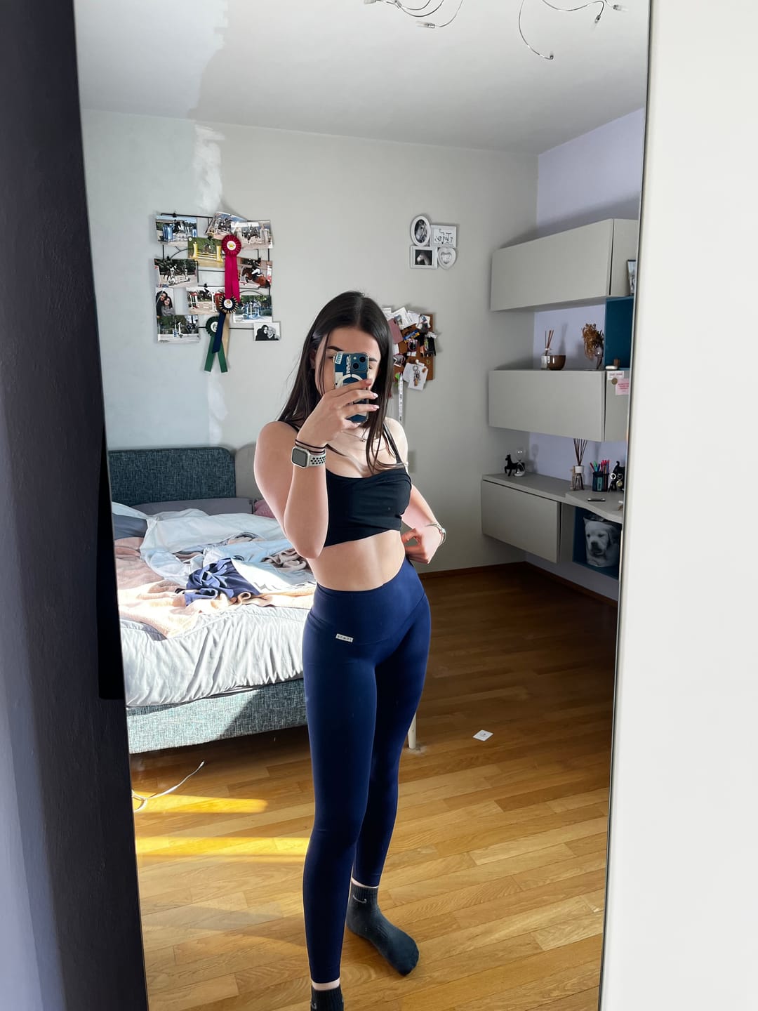 Customer photo review of Leggings CALIPSO Nero Costine