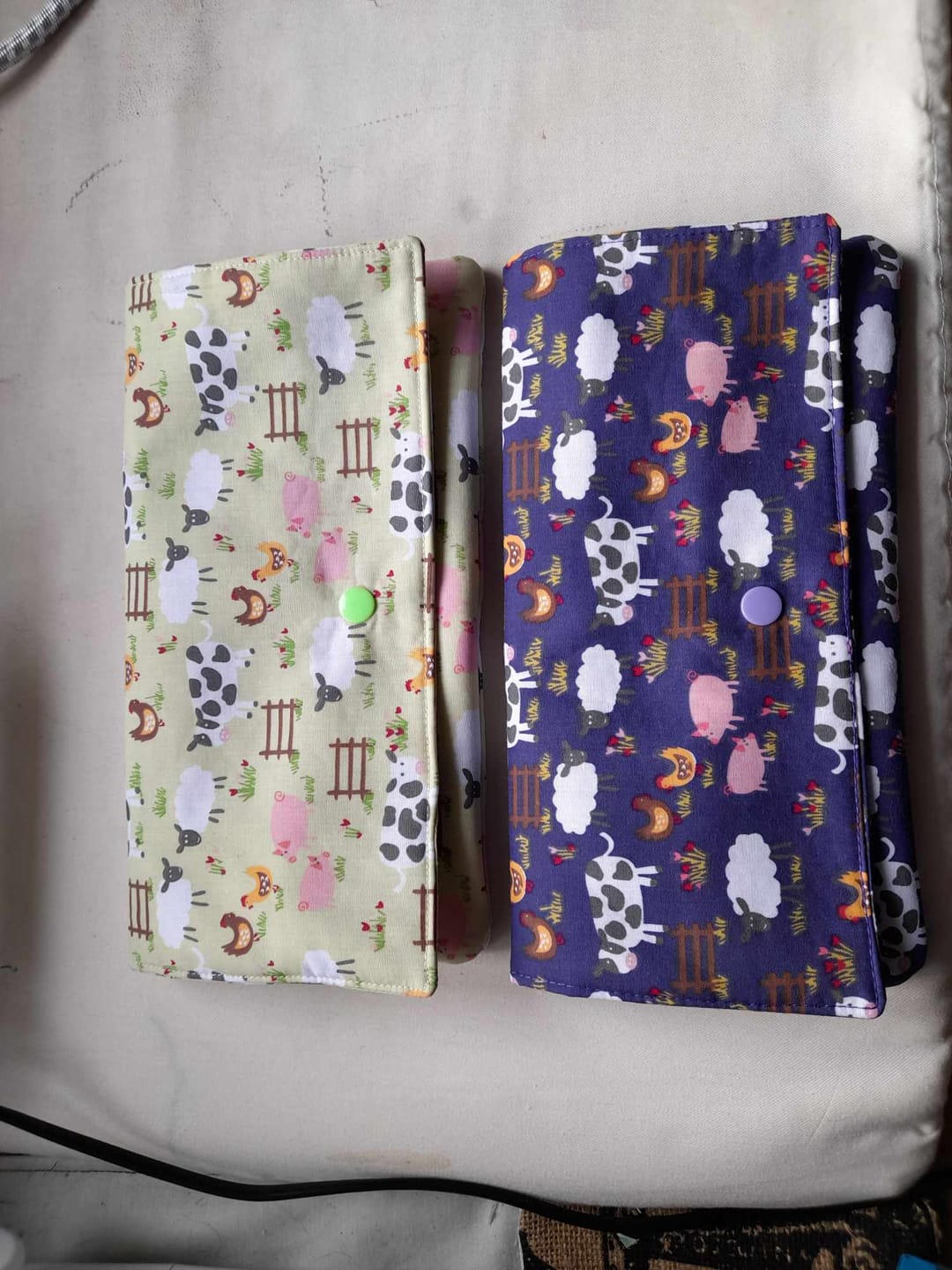 Customer photo review of Farm Animals Polycotton Fabric