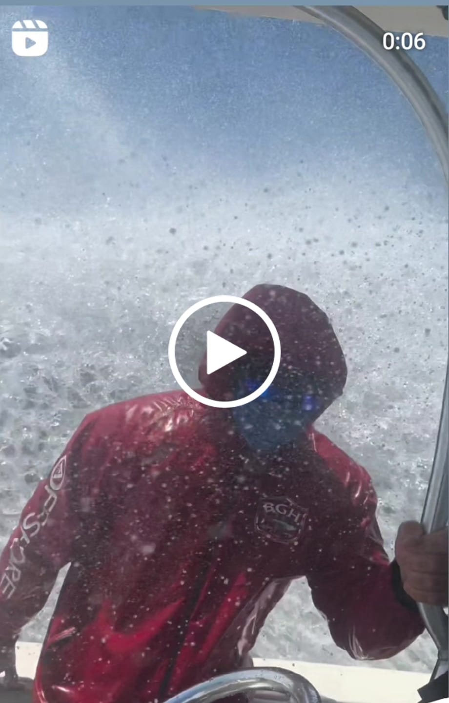 Customer video review of Badge of Honor - Waterproof Jacket