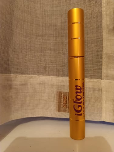 Customer photo review of iGlow Lash Maximizer - Lash Serum, 3 ml