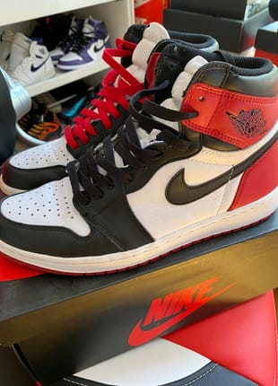 Customer photo review of Tenis Retro 1 Chicago Red