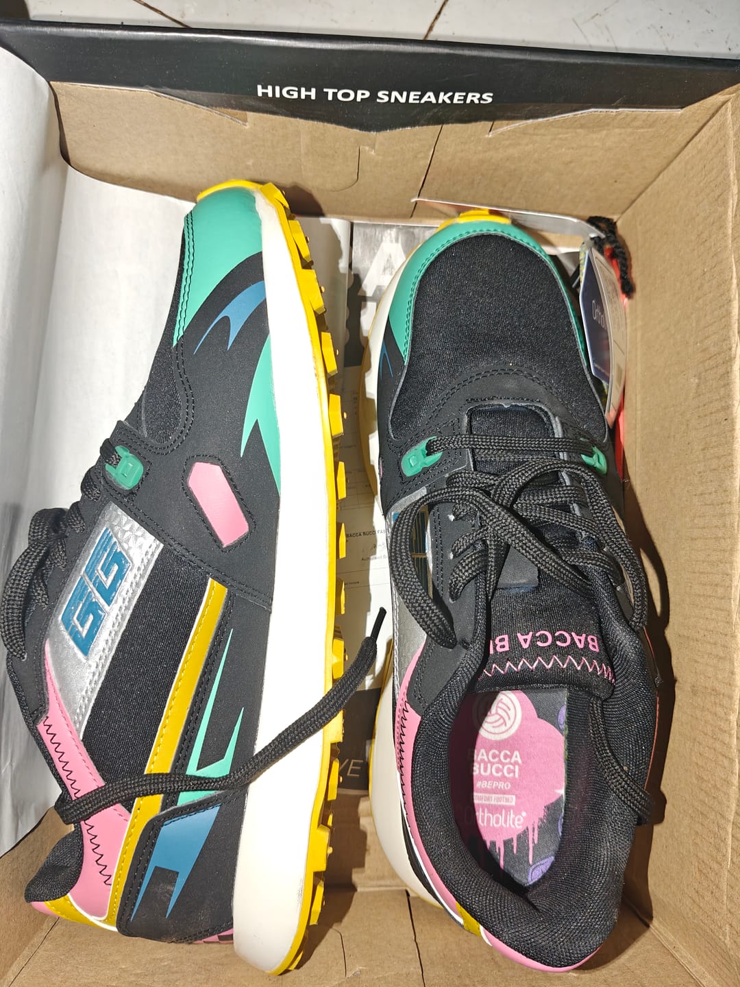 Customer photo review of Bacca Bucci TORQUE Rugged Edge Activewear Sneakers