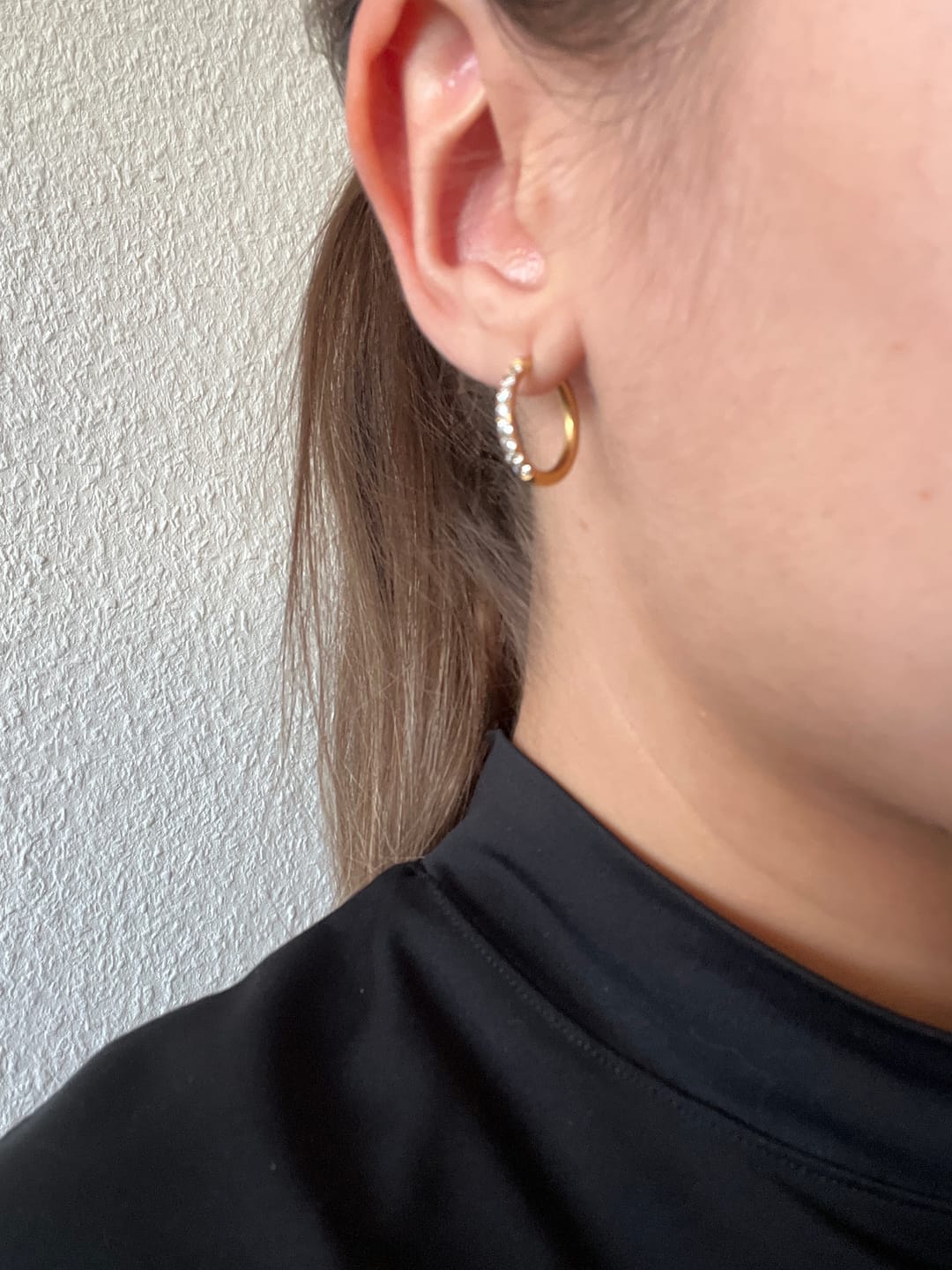 Customer photo review of Klara Ohrringe | 18K vergoldet