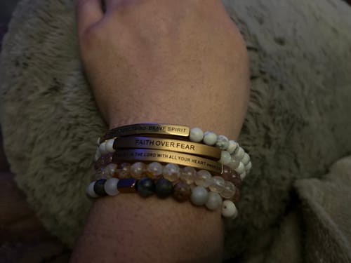 Customer photo review of KIND HEART - FIERCE MIND - BRAVE SPIRIT (POS)