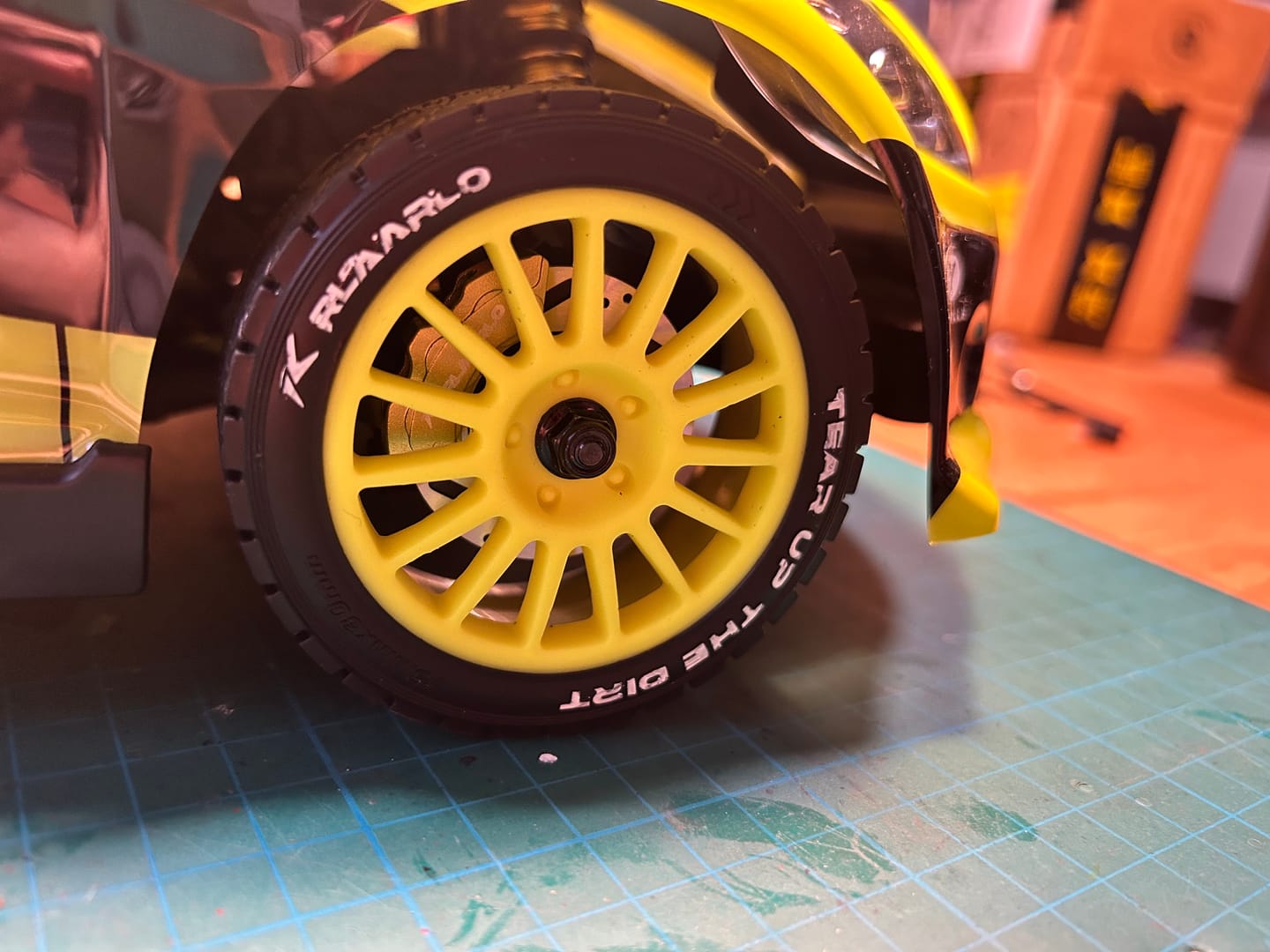 Customer photo review of Assembled Wheel Set For XTS-F10 RC Rally Car