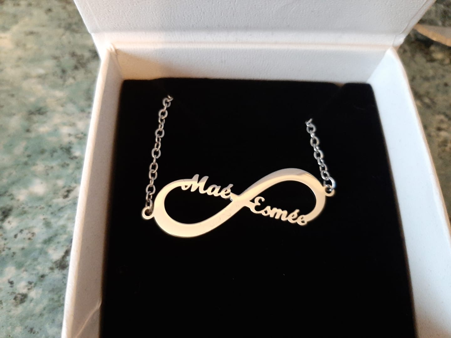 Customer photo review of Bracelet Infini Éternité