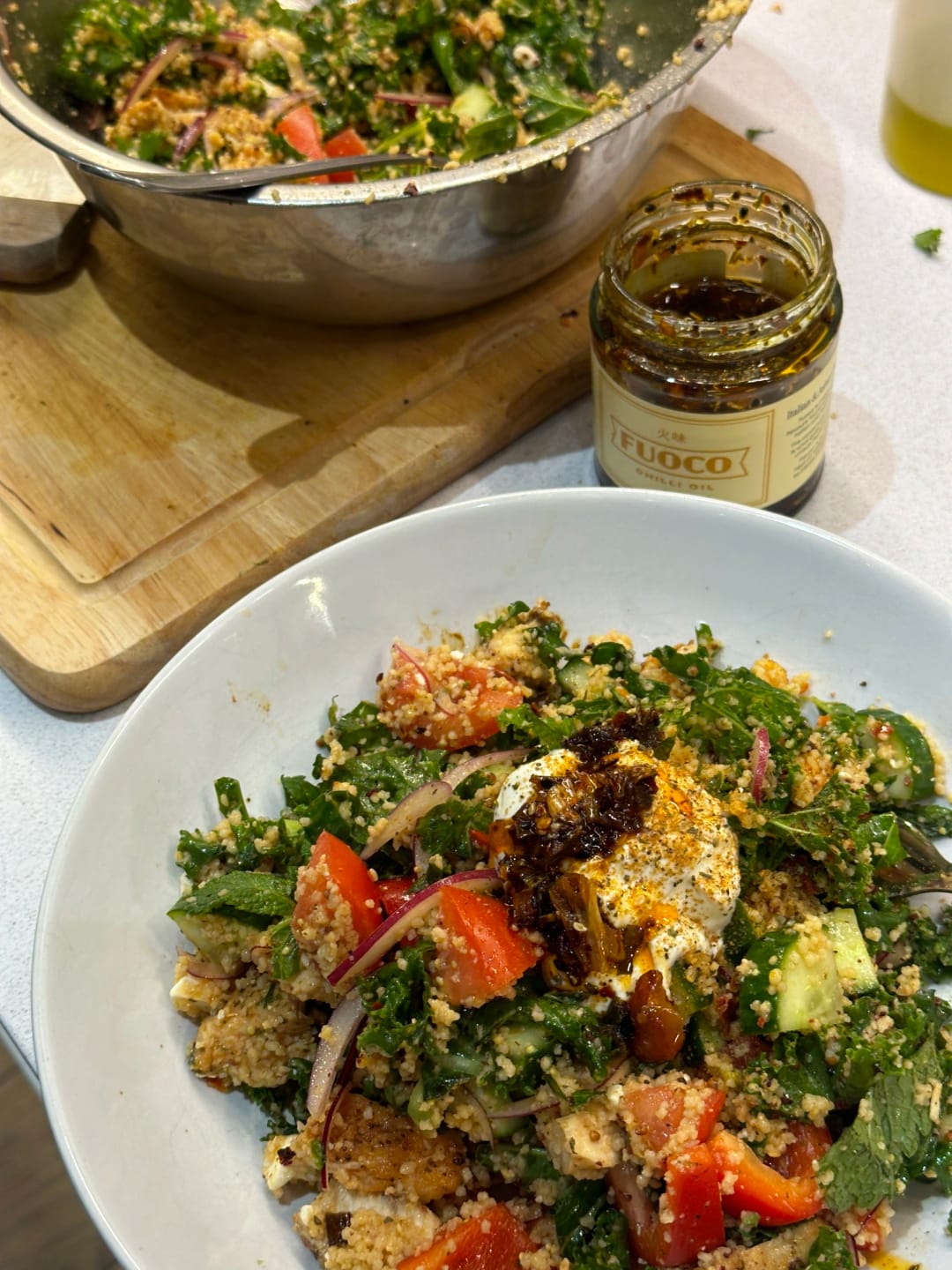 Customer photo review of Fuoco Crispy Chilli Oil - 190ml
