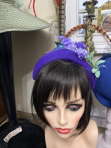 Customer photo review of 3 Dimensional Felt Halo Headband 9x33cm HA041