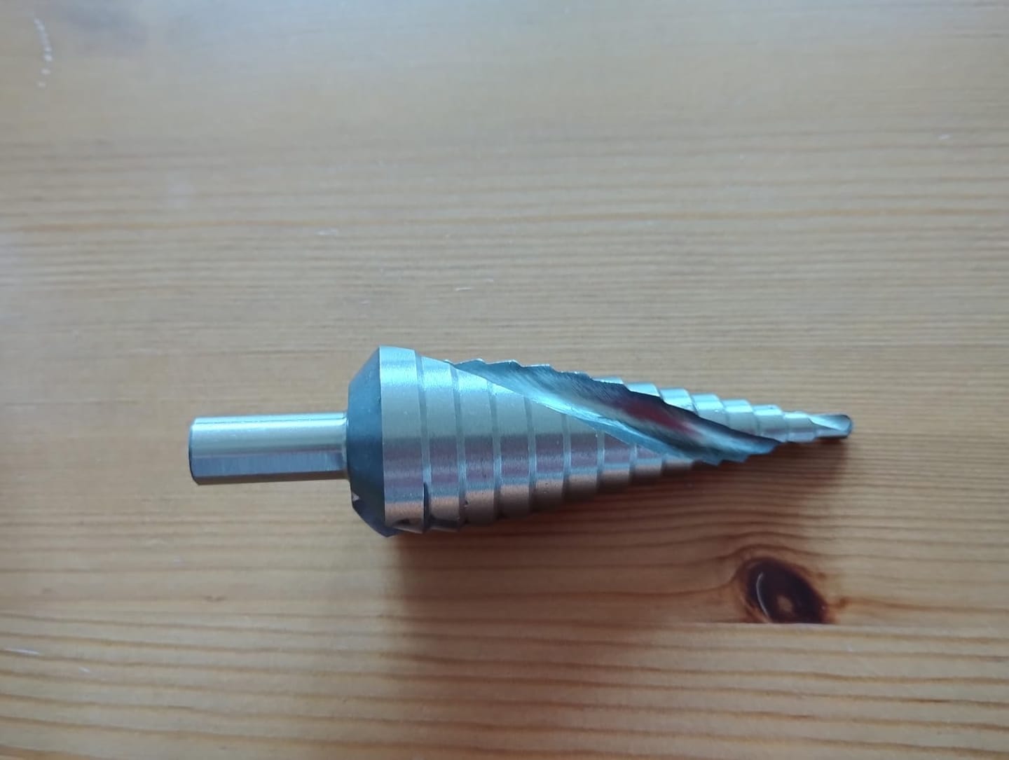 Customer photo review of Stufenbohrer Schälbohrer HSS